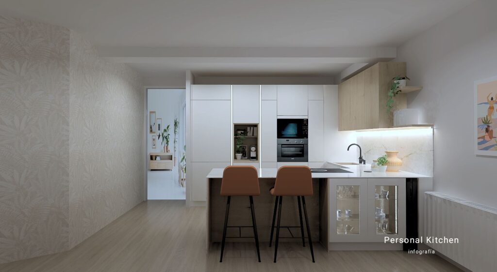 cocina en U