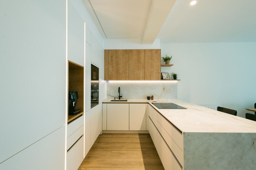 cocina en U